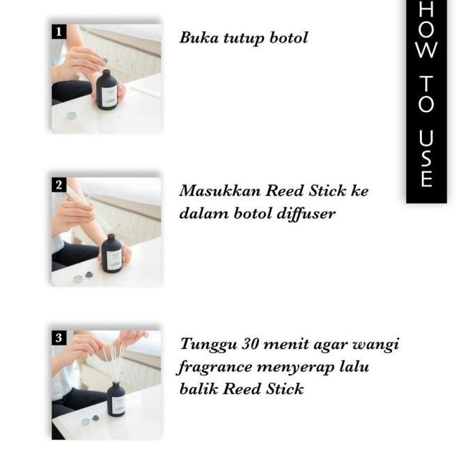 Heaven Scent Luxury Reed Diffuser 100Ml - Pengharum Ruangan