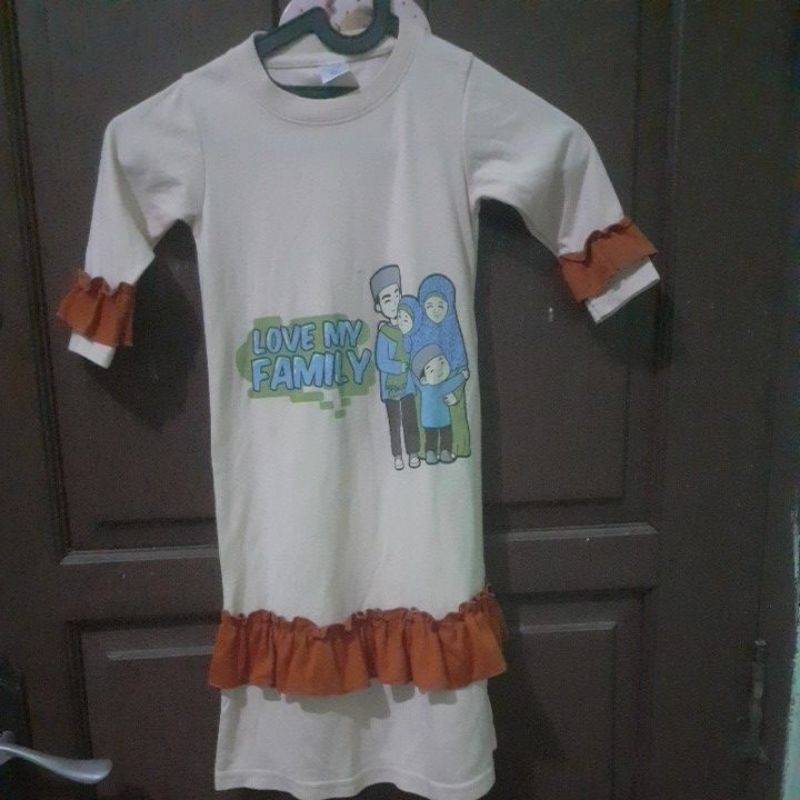 preloved gamis anak Ragga kids