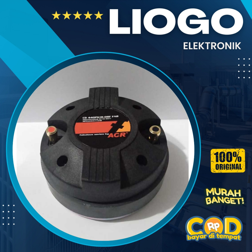 Driver Tweeter ACR Fabulous CD 440PK1B-08F FAB 100 Watt Fabulous CD44 CD 44