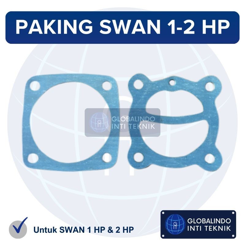 Paking Packing Gasket Kompresor Angin SWAN 1 HP & 2 HP