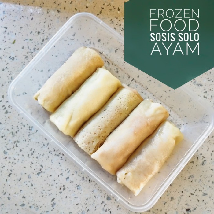 

Uinn - Frozen Food 10 Sosis Solo - Snack Box - Kue Tradisional