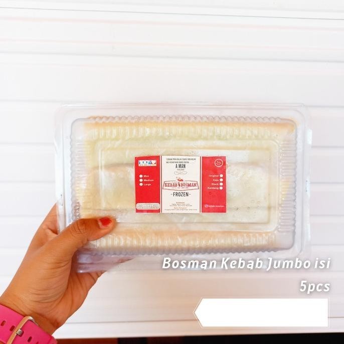 

Uinn - Kebab Jumbo Isi 5Pcs/Box Frozen Food