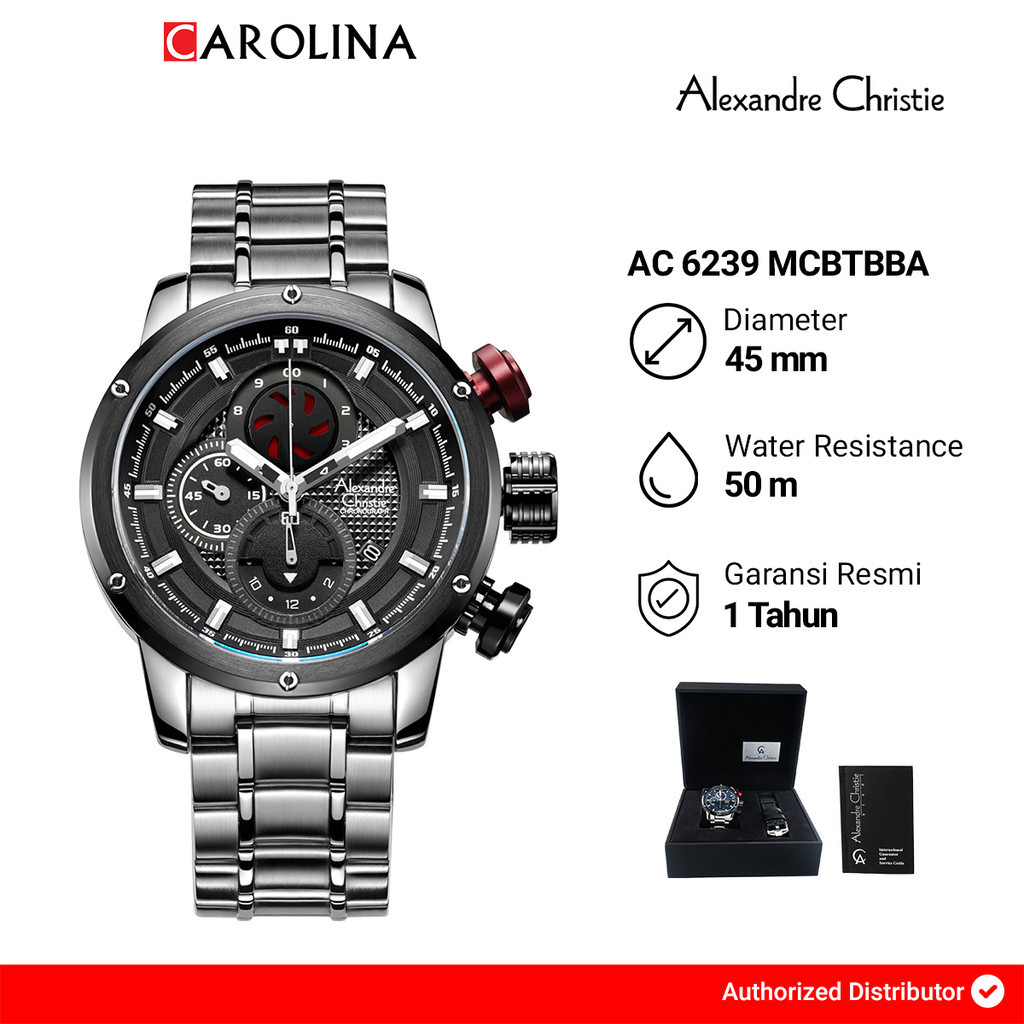 Alexandre Christie AC 6239 MCBTBBA Pria