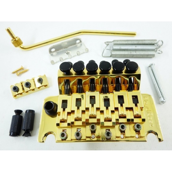 NEW Floyd Rose Original FRTO3000 Tremolo Bridge Gold