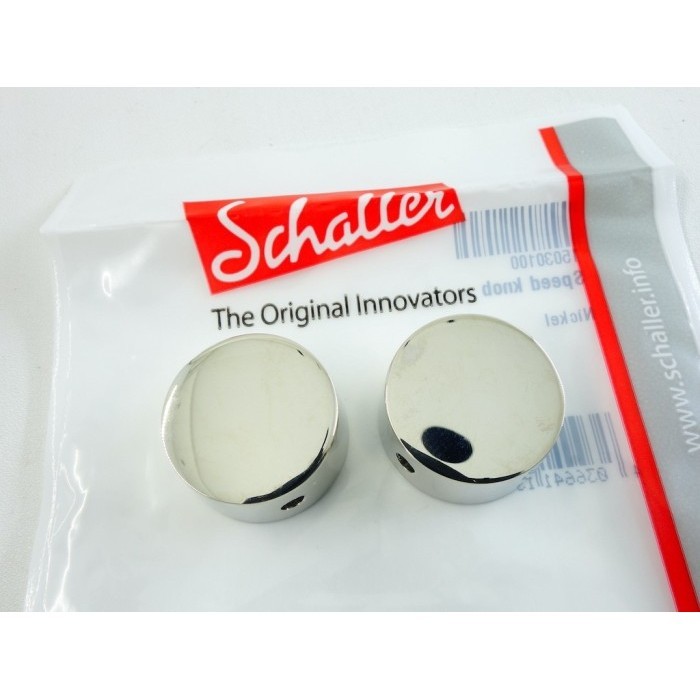 NEW Schaller Speed Knobs Nickel