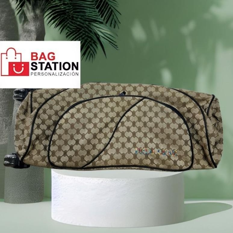 Ctry NEW TRAVEL BAG TROLI POLO GEAR COKLAT ORIGINAL TAS TRAVEL 2 RODA TAS CABIN TAS PAKAIAN TAS BAJU