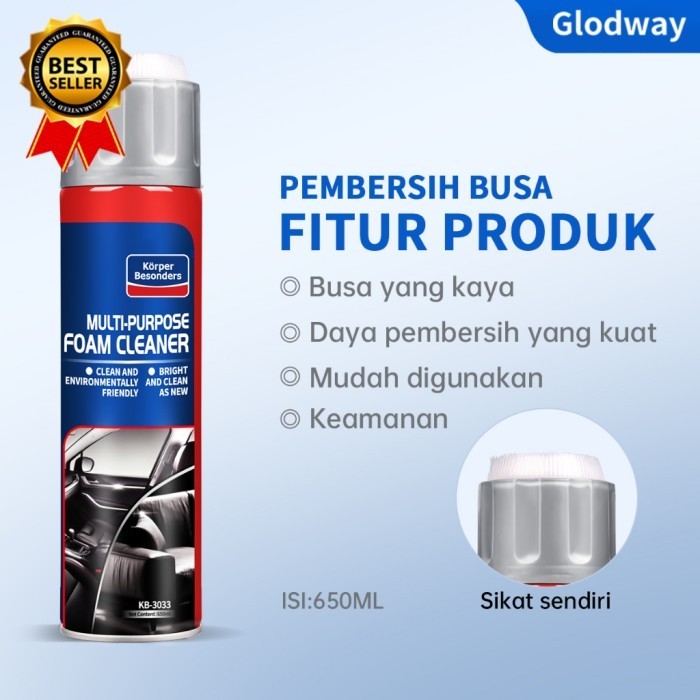 Pembersih Interior Mobil/Motor/Foam Cleaner Multifungsi