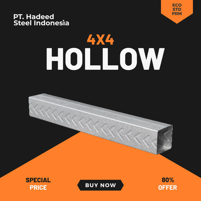 Baja Ringan Hollow 4X4 Standard Galvalum