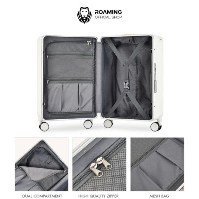 ROAMING R035 KOPER 20 INCH & 24 INCH GAGANG LEBAR TSA LOCK TARRAMONICA1