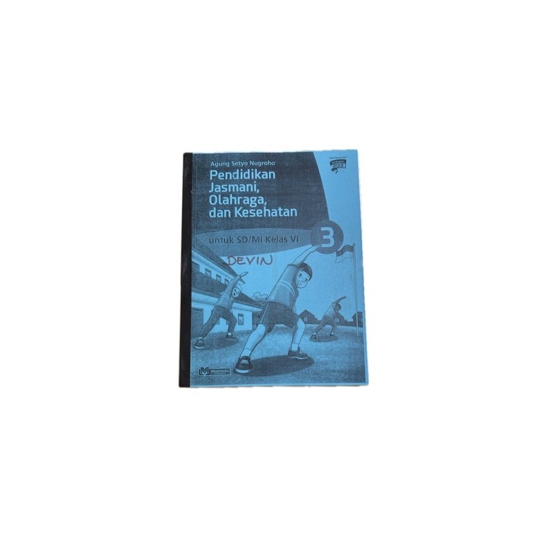 

buku cetak penerbit masmedia pendidikan jasmani olahraga dan kesehatan kelas 3