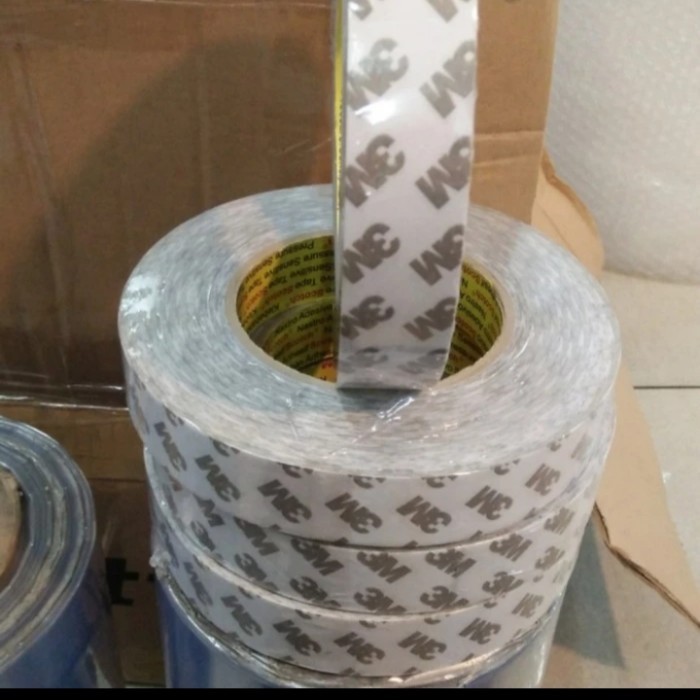 

3m dobel side 9075 30mm 50mtr double tape tissue MURAH