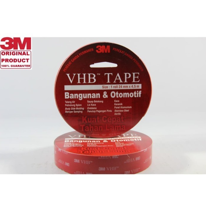 

HARGA DISKON Double Tape 3M VHB 24 MM Double Foam Tape ORIGINAL