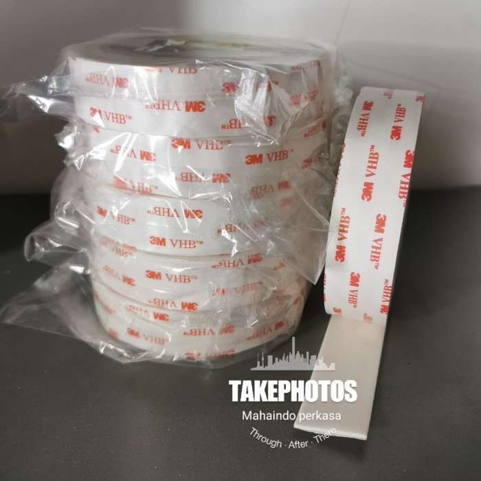 

TERMURAH 3M 4950 Double Tape VHB Putih 24mm