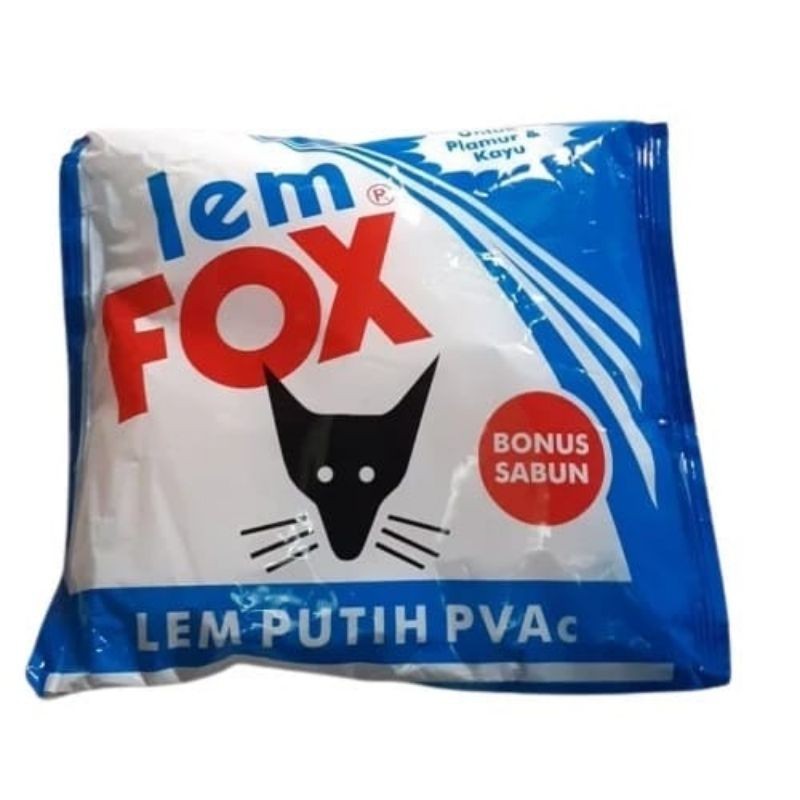

Lem FOX putih Sachet biru 350 gr