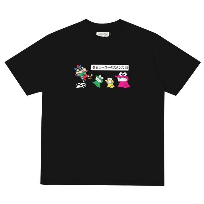 

Best! BOZZE Anime Crayon Shinchan - Hitam,M ,,