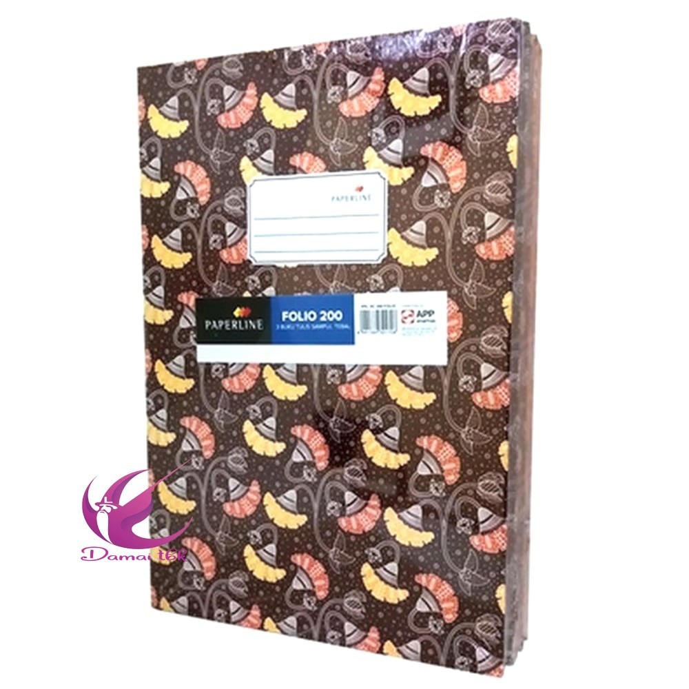 

Paperline Buku Hard Cover Folio 200 Lembar