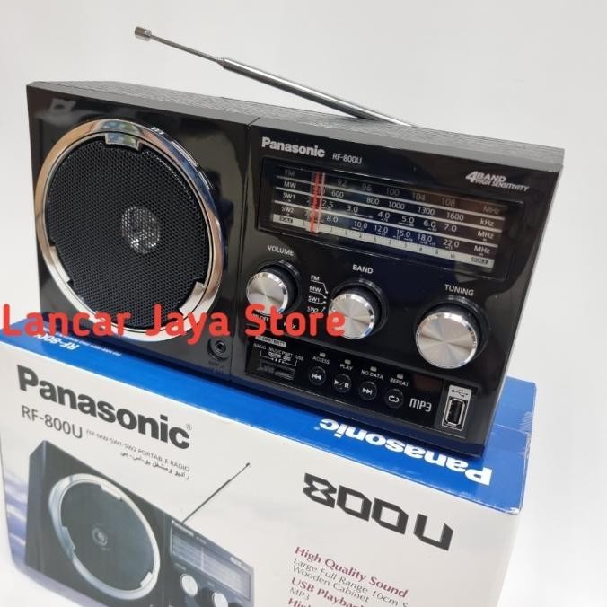 Portable Radio Panasonic Rf-800U (4 Band) Radio Portable Rf800U Fm Mw