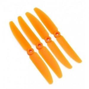 RC DRONE/QUADCOPTER/PLANE GEMFAN 5045 PROPELLER PROP CCW ORANGE 4PCS