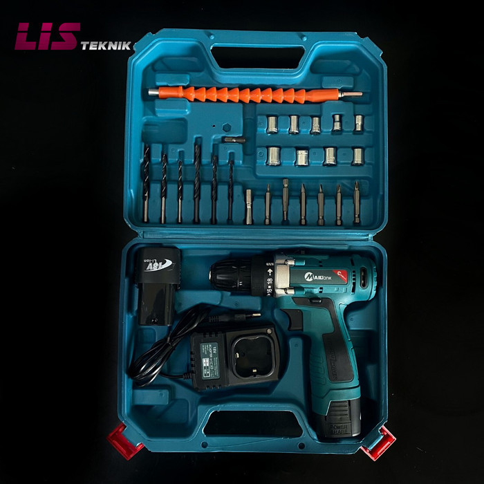 MESIN BOR BATERAI TEMBOK CORDLESS DRILL MAILTANK 18V SH189 MAILTANK
