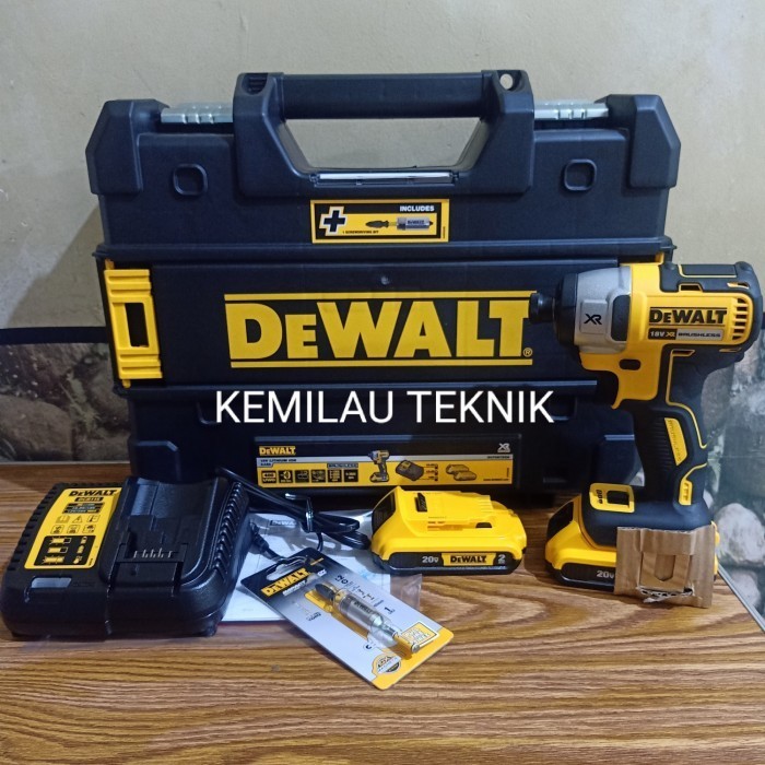 MESIN BOR OBENG DCF 887 IMPACT DRIVER DEWALT 18V DCF887D2A DCF887D2