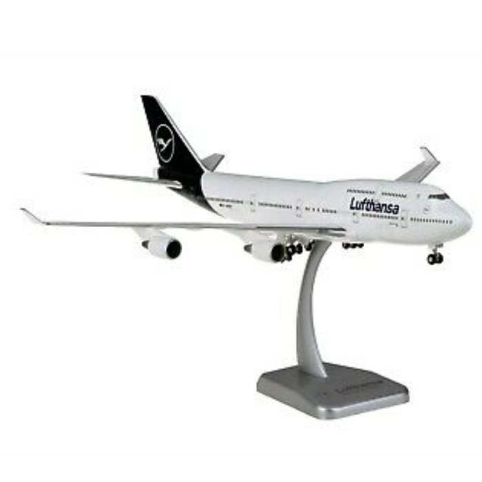 MINIATUR PESAWAT HOGAN WINGS LUFTHANSA BOEING 747-400 1/200