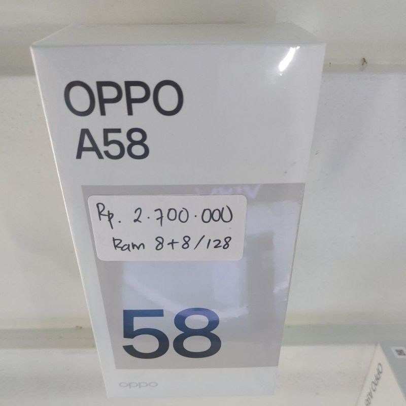 Oppo A58 Ram 8/128