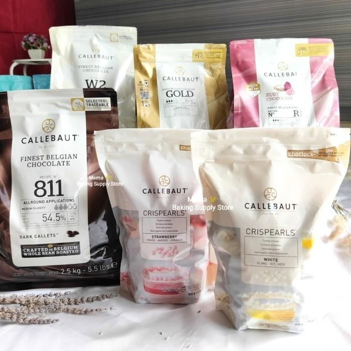 

BISA COD - CALLEBAUT MILK CHOCOLATE CALLETS BUTTON COUVERTURE 823 33.,6% 1 KG