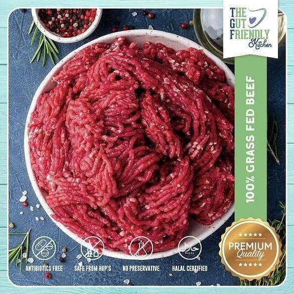 

GRASSFED GROUND BEEF (DAGING GILING) 0% FAT NZ 500GR PROMO TERBATAS AMALANOVY29