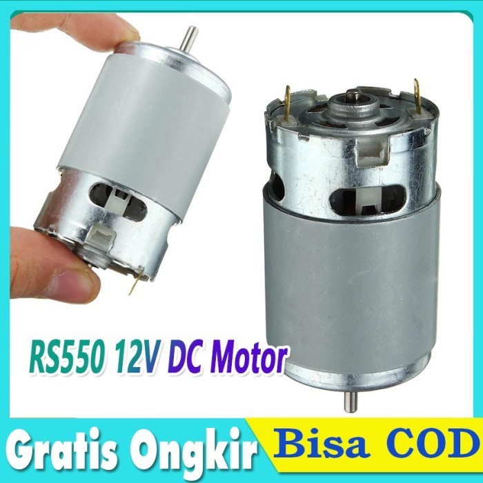 Rs550 12V Motor RPM DC 12V 21000