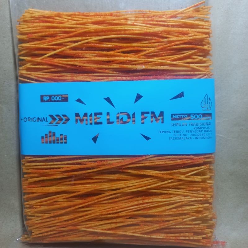 

MIE LIDI KILOAN MIE LIDI 500 GRAM TERMURAH / MIE LIDI FM !