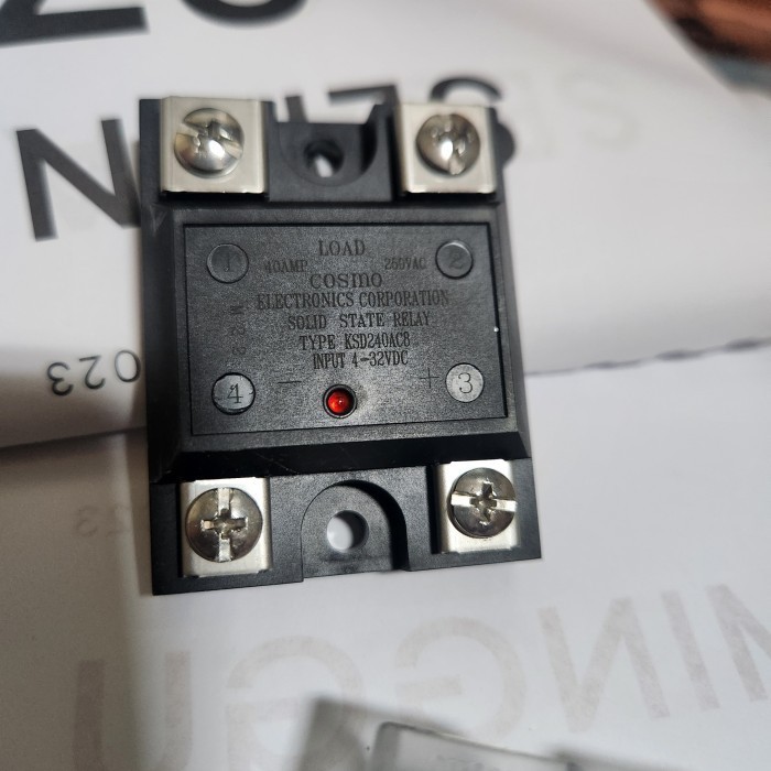 Restock Ssr Cosmo Ksd240Ac8. Solid State Relay. Original Garansi High Quality