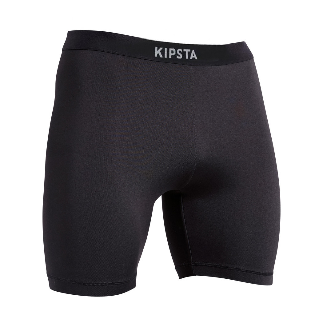 Decathlon KIPSTA Celana Pendek Sepak Bola Dewasa - Hitam - 8619325