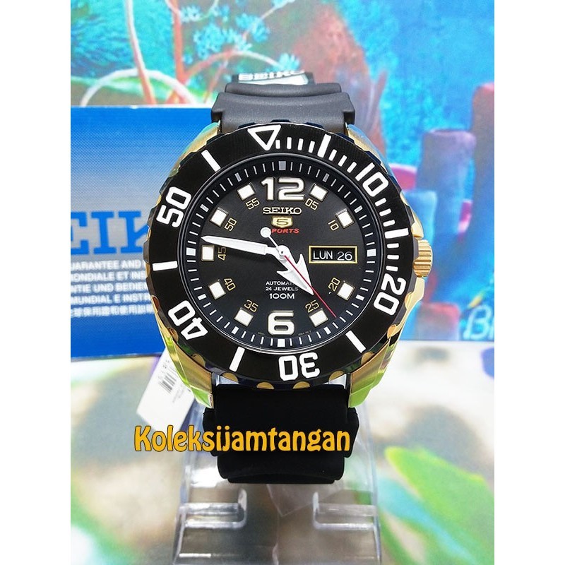 JAM TANGAN SEIKO 5 BABY MONSTER SRPB40K1 AUTOMATIC ORIGINAL