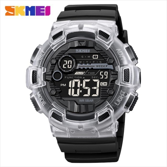 Jam Tangan Sport Pria SKMEI 2110 LED Water Resist Original