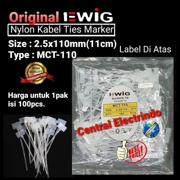 

TERMURAH KABEL TIES DENGAN MARKER PENANDA ATAU LABEL !!!!!