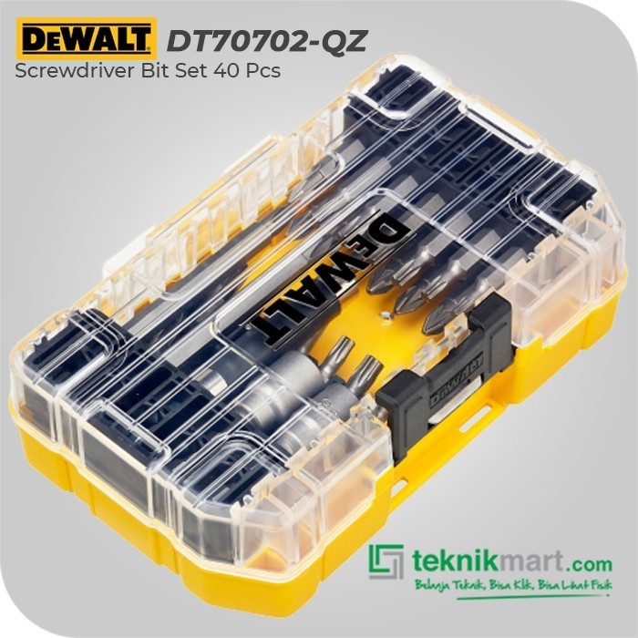 Dewalt Screwdriver Bit Set 40 Pcs / Mata Obeng Set Dt70702