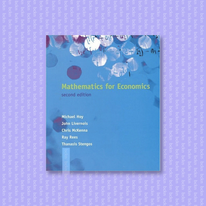 

Mathematics for Economics - Michael Hoy