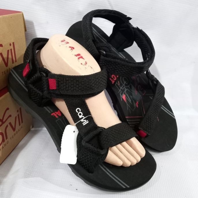 sandal gunung pria Carvil spector original sendal tali belakang B77S