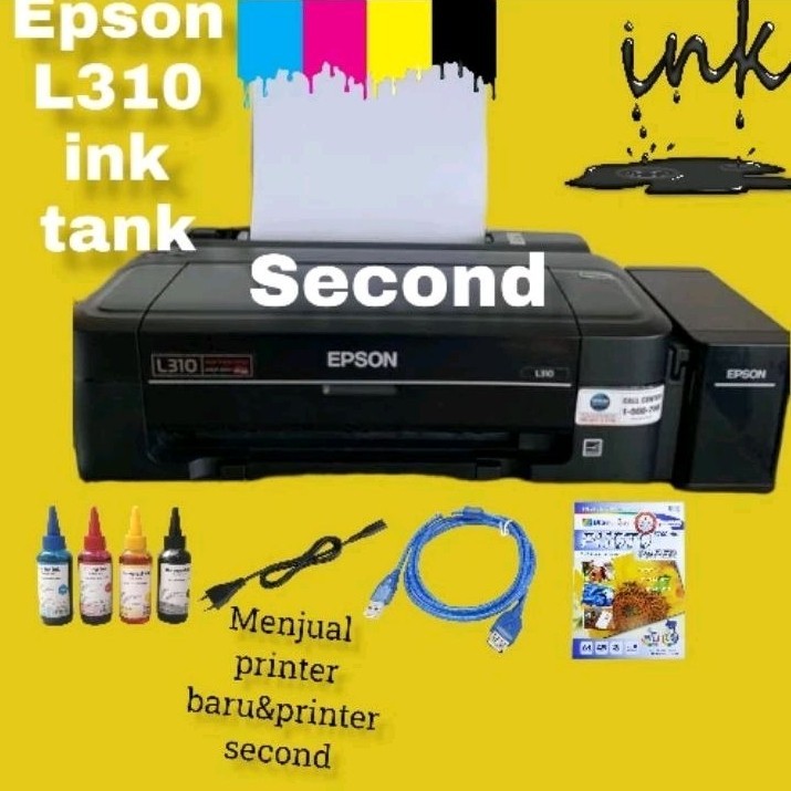 Printer Epson L310 Print Only Ink Jet [Second]