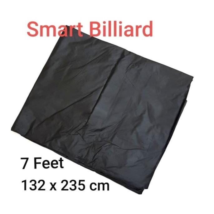 TERBAIK MURREY TABLE COVER 7 FT - PLASTIK PENUTUP MEJA 7 FEET POOL BILLIARD HEMAT