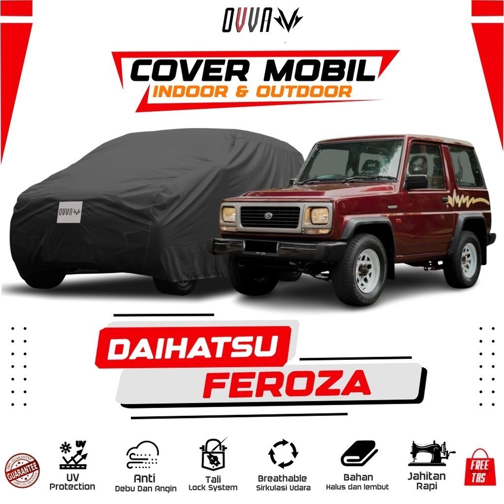 Cover Mobil Daihatsu Feroza / Sarung Mobil Daihatsu Feroza / Body Cover Feroza