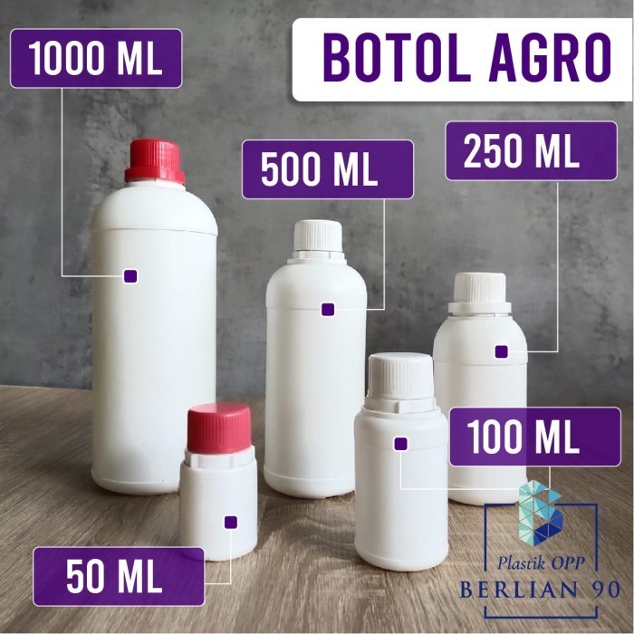 Botol Agro 1 Liter Botol Plastik 1 Lt Agro 1000 Ml Botol Pupuk