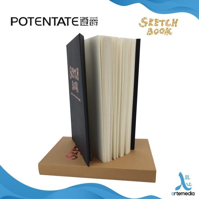 

POTENTATE Sketch Book - Craft & Black - 142X210mm Best Seller