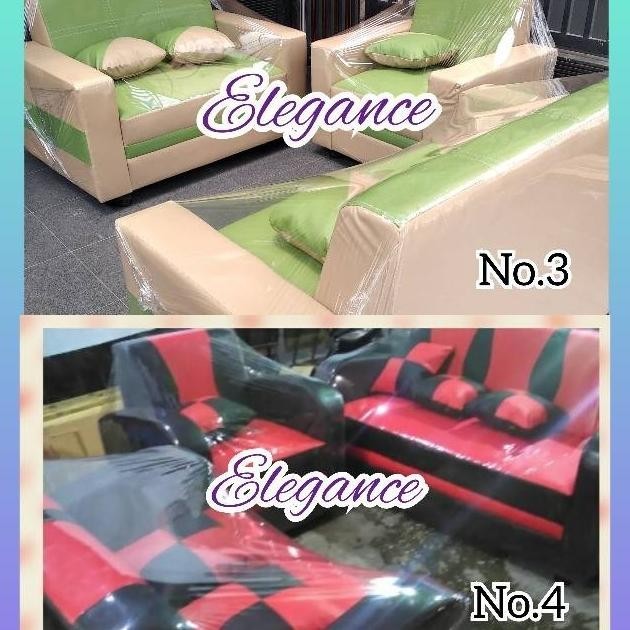 Promo Sofa Kursi Tamu Minimalis 321 + Meja Kaca Import Pekanbaru Saja Grosirangie