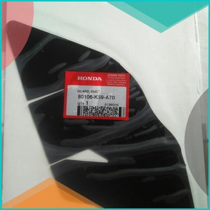 tahanan lumpur samping bodi guard duct vario 125 esp vario 150esp ori