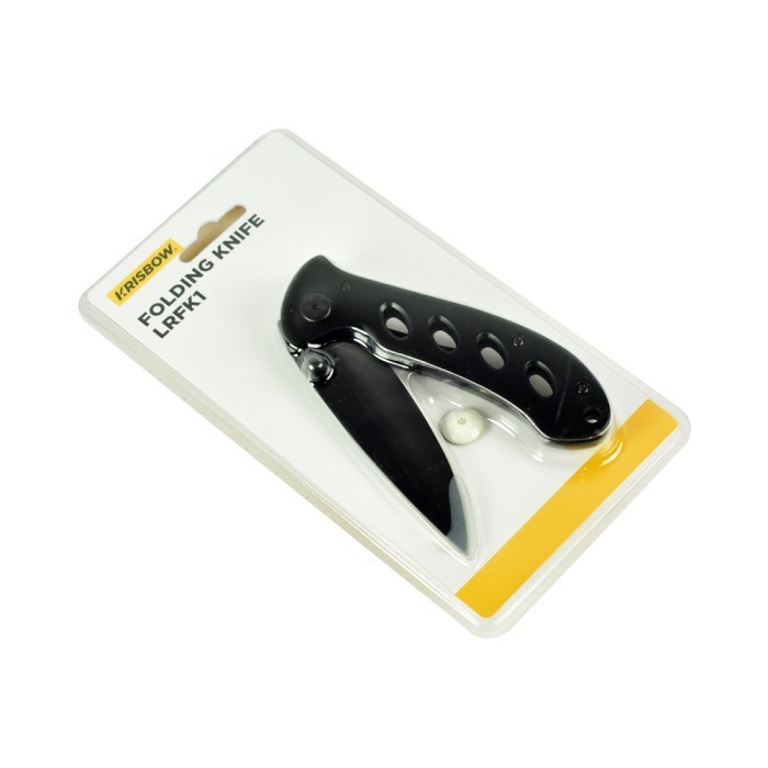 Krisbow Folding Knife Lipat Lrfk1 - Hitam