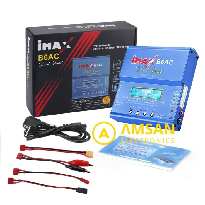 Imax B6Ac 80W 6A B6 Ac Rc Balance Harger