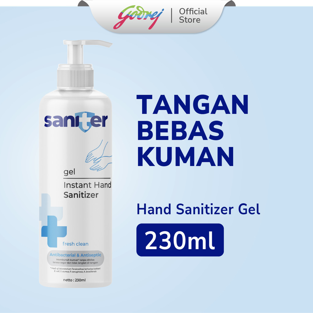 Saniter Hand Sanitizer Gel 230 ml