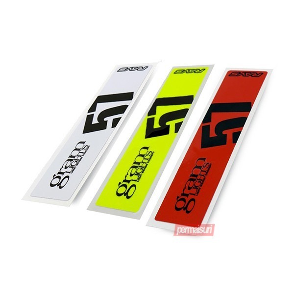 RAYS GRAMLIGHTS SPOKE STICKER LUMINOUS FOR RAYS GRAMLIGHTS 57DR / 57CR