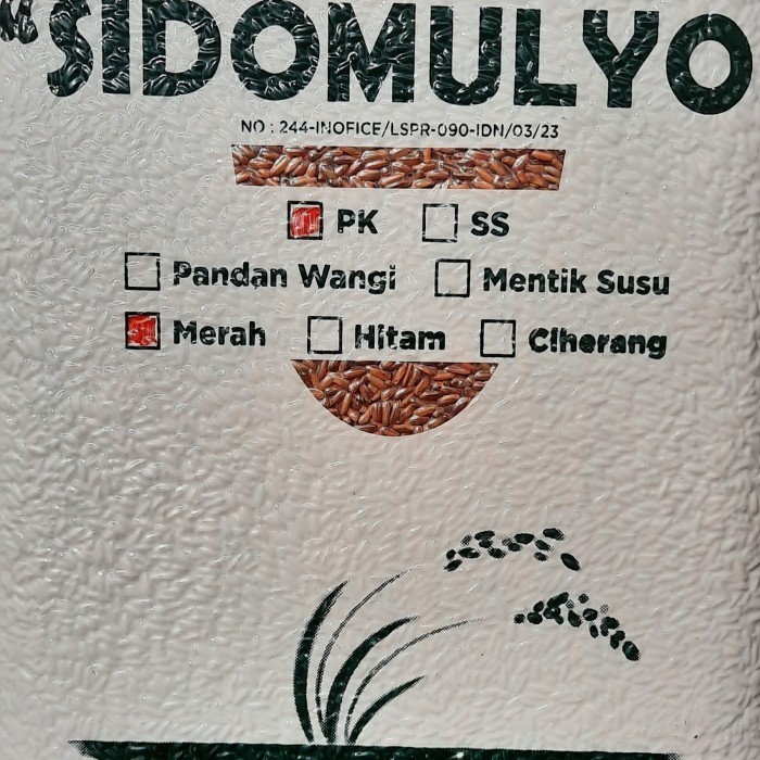 

Beras Organik - Beras Merah Pk/Pecah Kulit 5 Kg